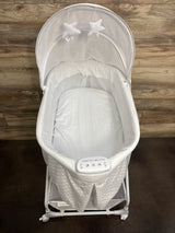 Delta Children Soothing Dreams Bassinet, White