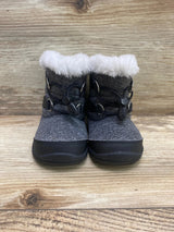 BMCiTYBM Toddler Faux Fur Snow Boots Black Sz 4c