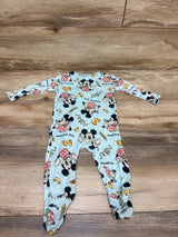 Disney Baby Mickey Mouse Viscose Sleeper Blue sz 3/6m