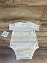 NEW Disney Baby Striped Stitch Bodysuit White sz 18m