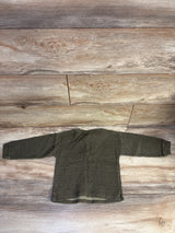 Easy Peasy Long Sleeve Henley Shirt Green sz 4T
