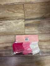 NEW Comfort by ITG 6pk Girls Socks Pink sz 2-4T