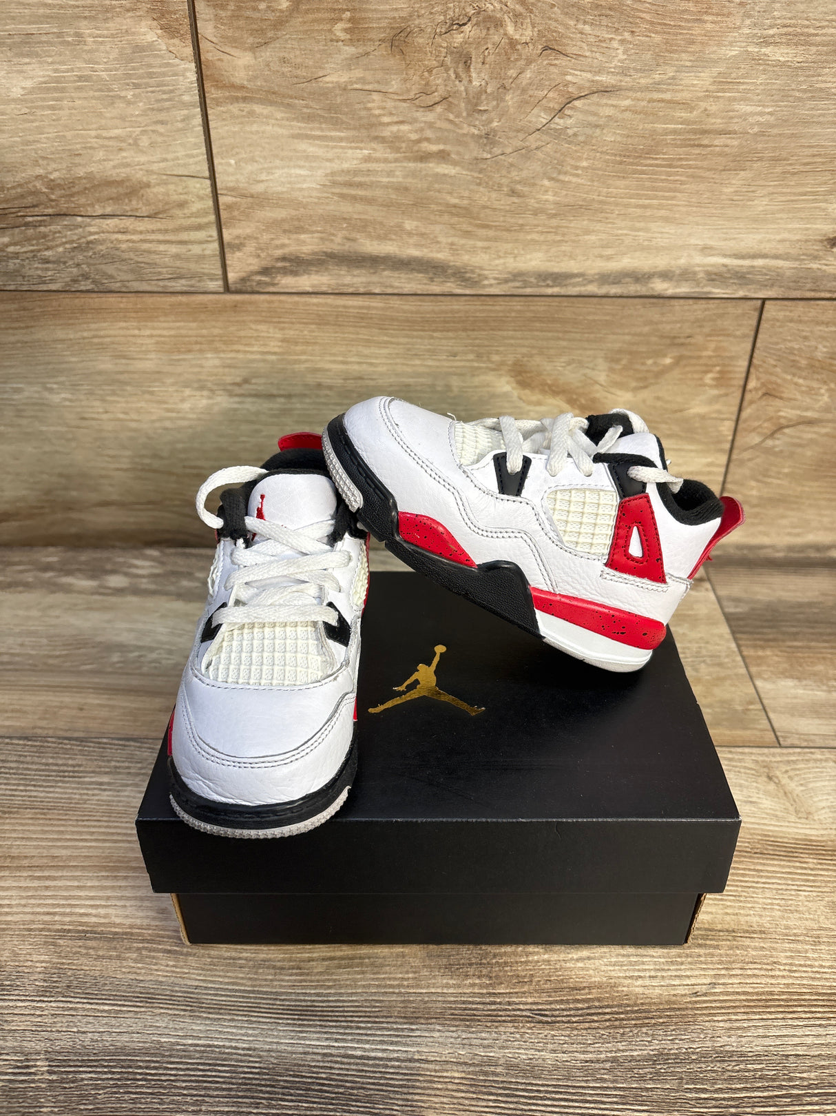 Air Jordan 4 Retro TD 'Red Cement' sz 8c