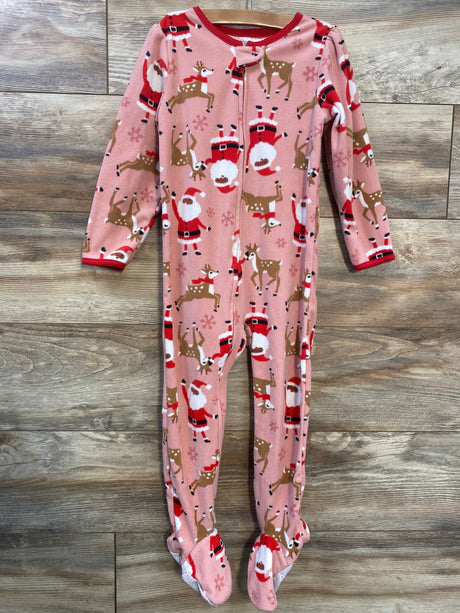 Just One You Santa Blanket Sleeper Pink sz 4T - Me n Mommy To Be