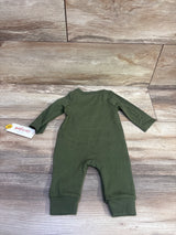 NEW Cat & Jack Hello Fall Coverall Green sz Newborn