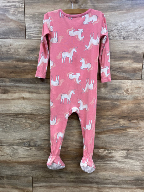 Just One You Zipper Unicorn Sleeper Pink sz 2T - Me n Mommy To Be