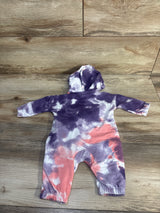 Levi's Hooded Coverall Purple sz Newborn