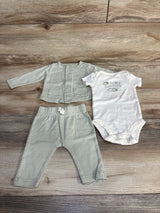 Carter's 3pc My Sunshine Bodysuit Set White sz 3m
