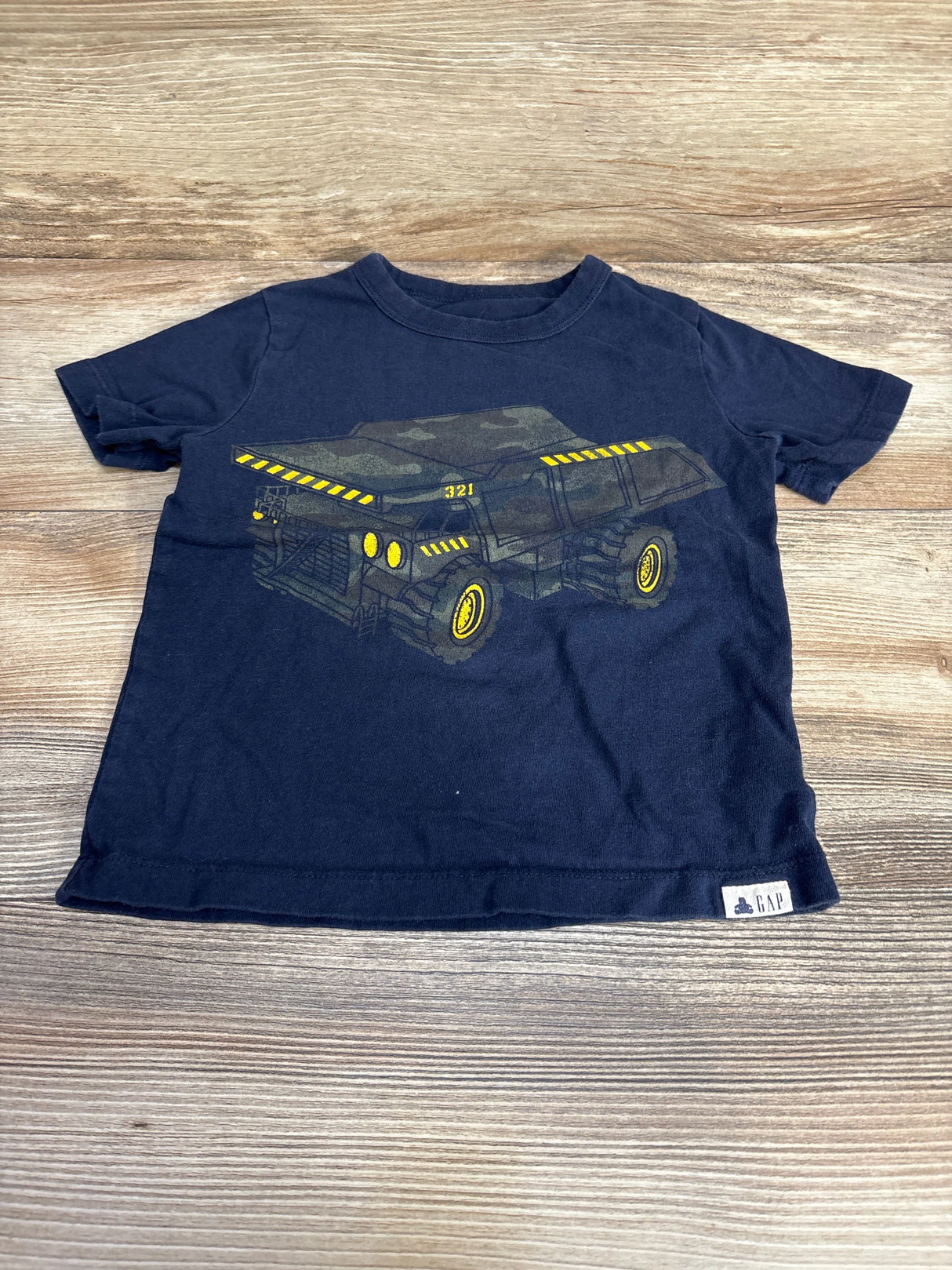 Baby Gap Graphic T-Shirt Navy sz 3T - Me n Mommy To Be