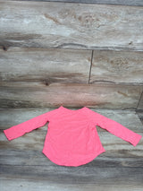 Cat & Jack Long Sleeve Glitter Shirt Pink sz 2T