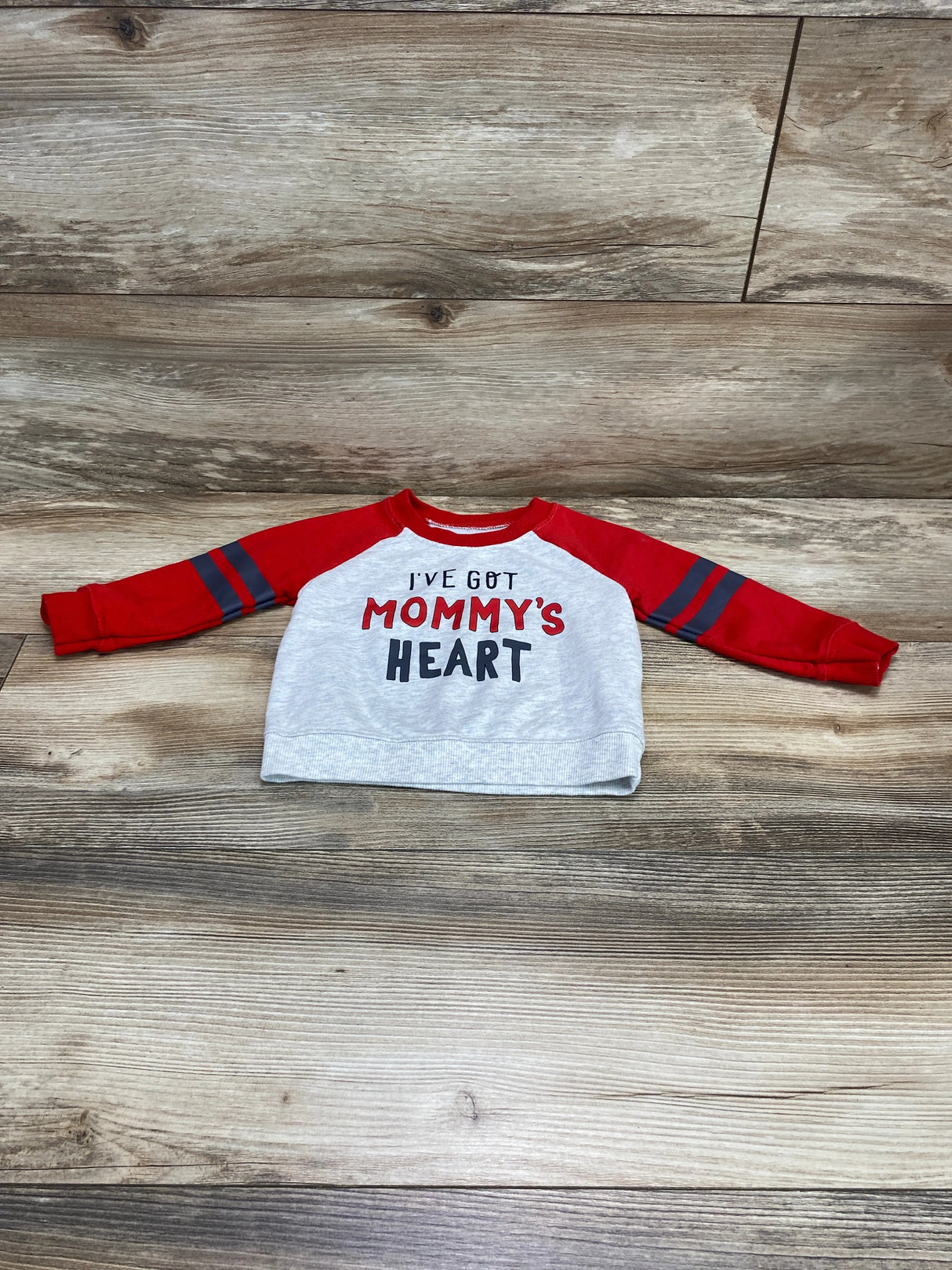 Carter's I've Got Mommy Heart Sweatshirt Red sz 18m - Me n Mommy To Be