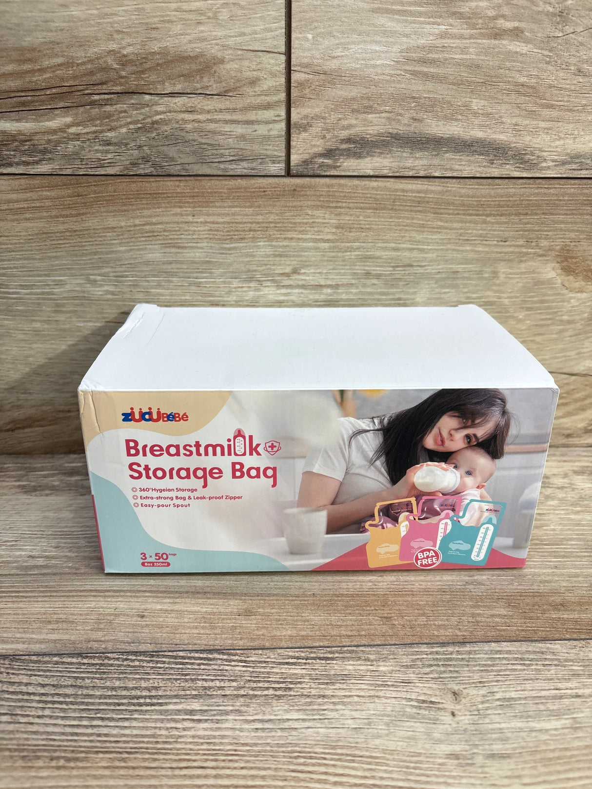 NEW ZucuBebe Breastmilk Storage Bags 150ct