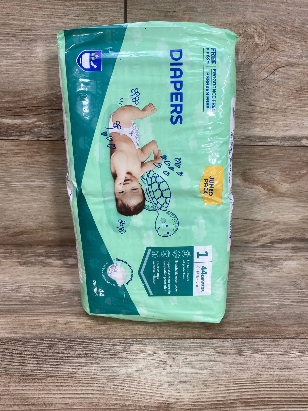 NEW Rite Aid Jumbo Pack Diapers Size 1, 44ct