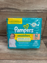 NEW Pampers Swaddlers Diapers Size Newborn 20ct