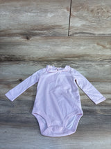 Oshkosh Scalloped Peter Pan Collar Bodysuit Pink sz 12m