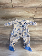 Carter's Animal Print Snap Sleeper Beige sz 3m