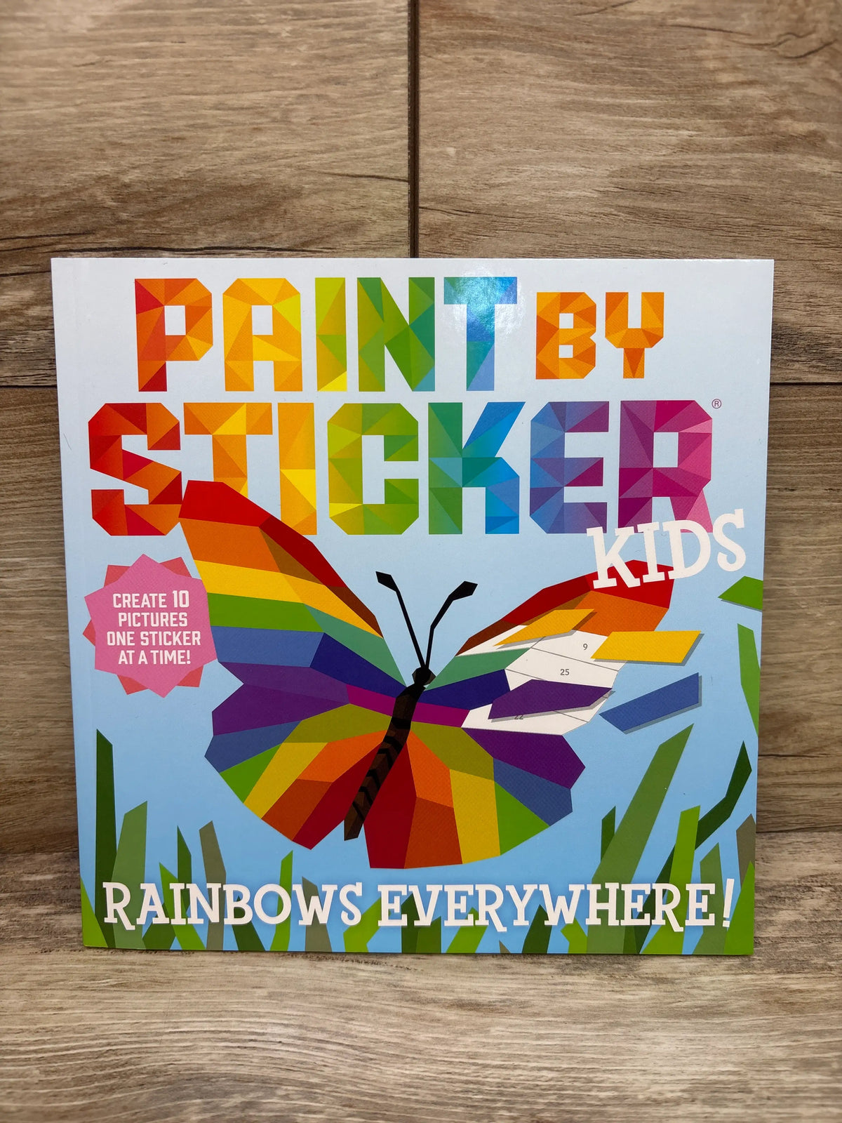 Paint by Sticker: Rainbows Everywhere! Activity Book
