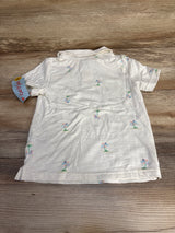 NEW Cat & Jack Polo Shirt White sz 3T