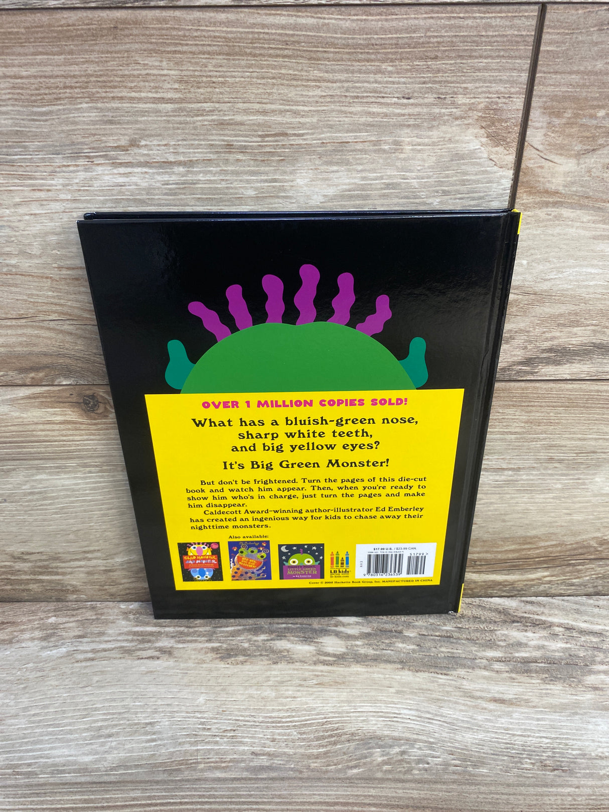 Go Away, Big Green Monster! Hardcover Book