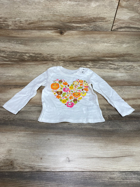NEW Children's Place Ivory Fall Heart sz 18-24m - Me n Mommy To Be