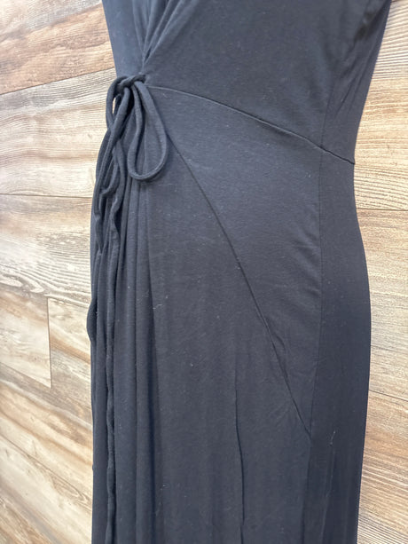 Motherhood Maternity V-Neck Maxi Dress Black sz Small - Me n Mommy To Be