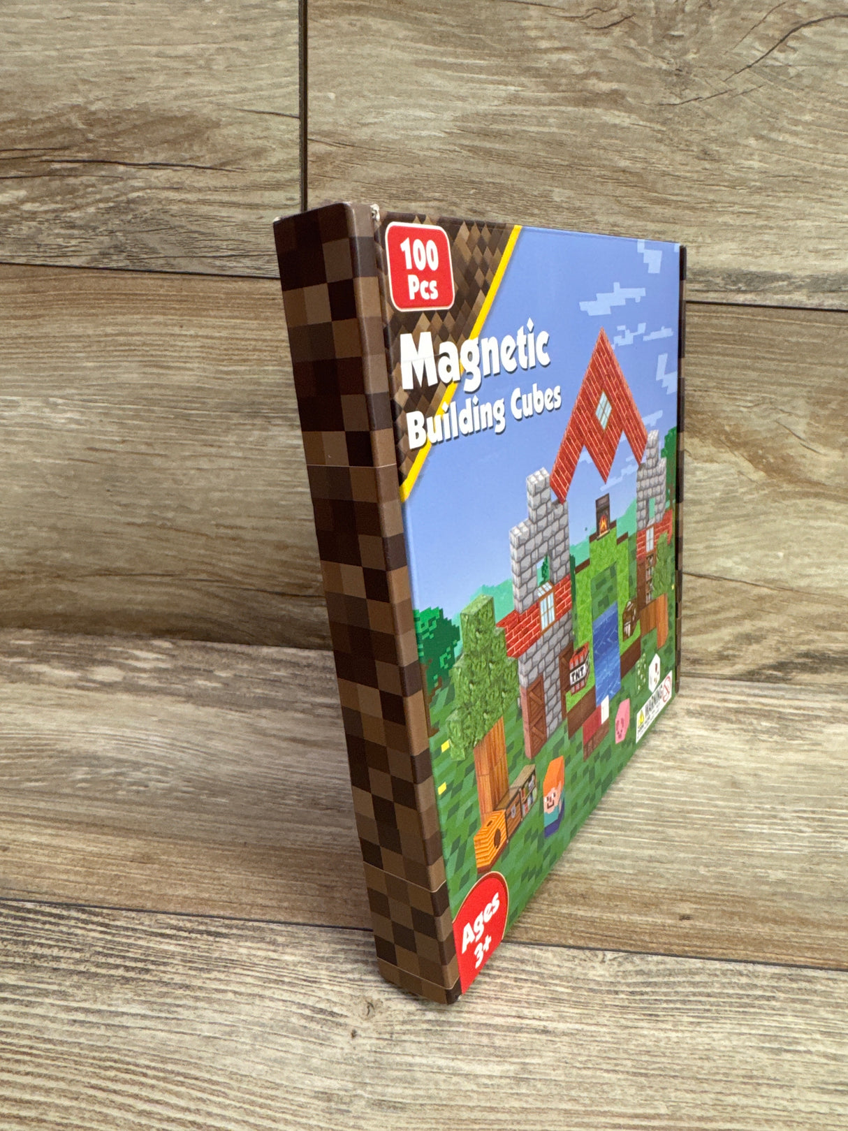 Annexfun 100pc Minecraft Magnetic Building Cubes 3+
