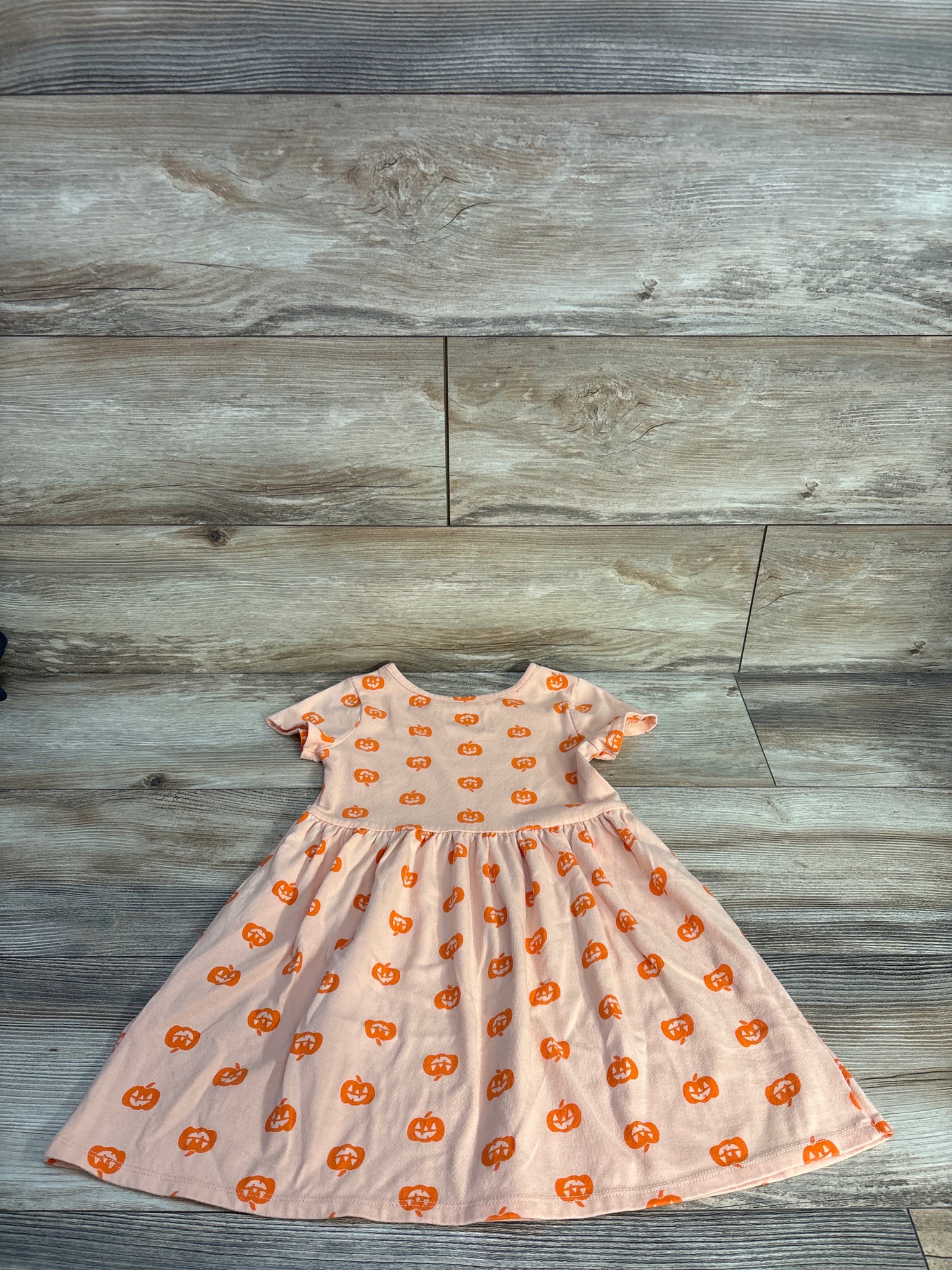 Cat & Jack Pumpkin Dress Orange sz 5T