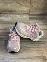 New Balance 2002R Lace-Up Sneakers Pink Sand sz 10c
