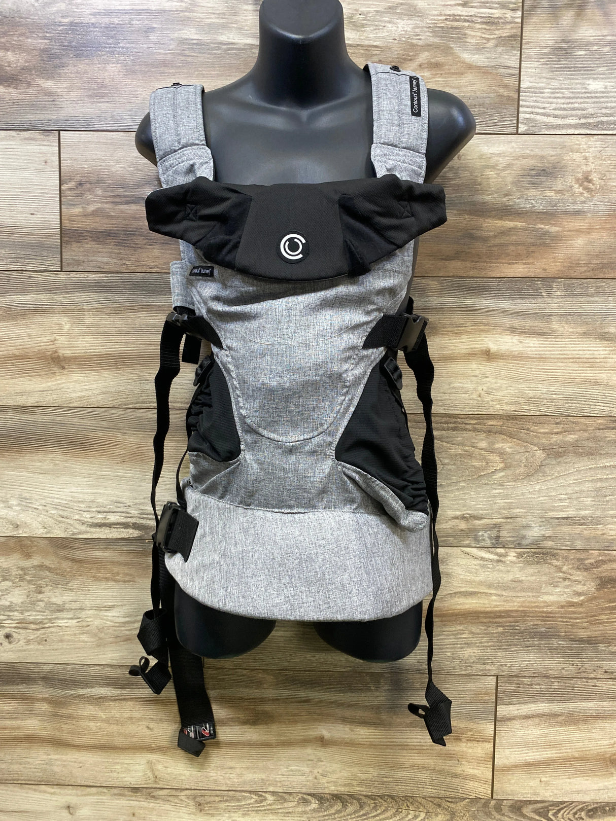 Contours Journey 5-Position Baby Carrier in Graphite 8-45lbs