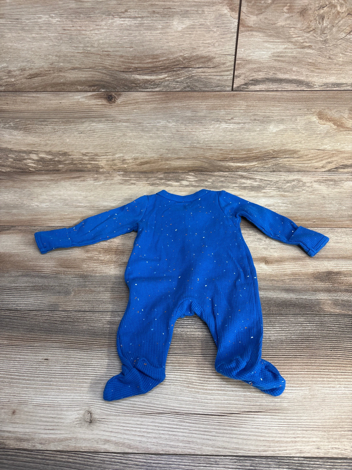 Carter's Dinosaur Waffle Knit Coverall Blue sz Newborn