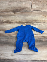 Carter's Dinosaur Waffle Knit Coverall Blue sz Newborn