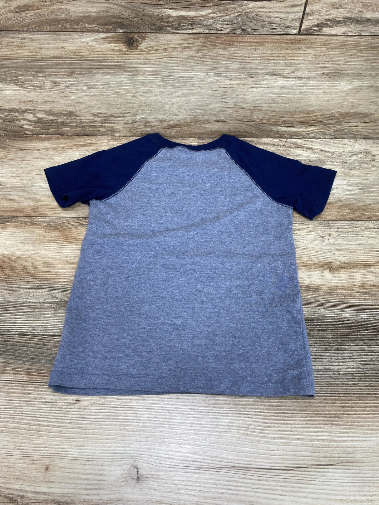 Cat & Jack Raglan Shirt Blue sz 4T - Me 'n Mommy To Be