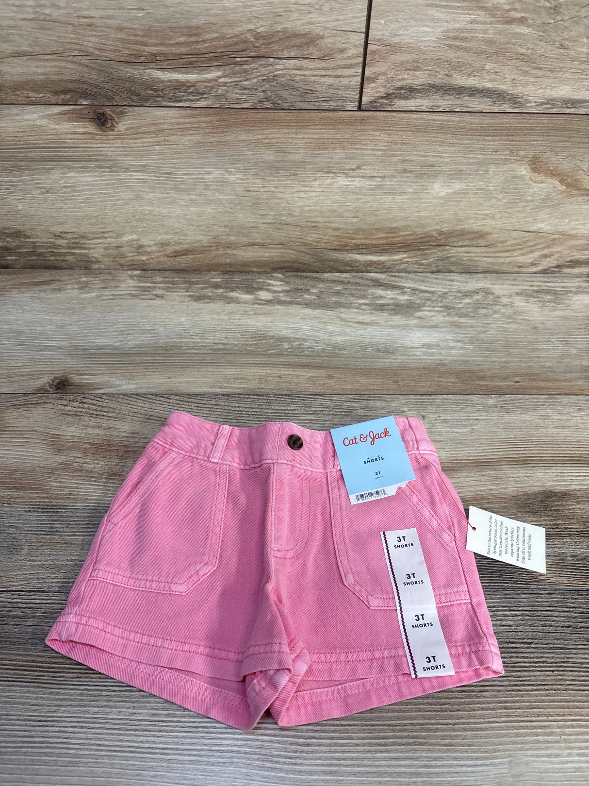 NEW Cat & Jack Twill Shorts Pink sz 3T