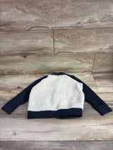 Old Navy Raglan Sherpa Jacket Grey sz 4T