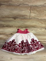 NEW American Princess 2pc Velvet Tulle Dress & Bloomers Red sz 24m
