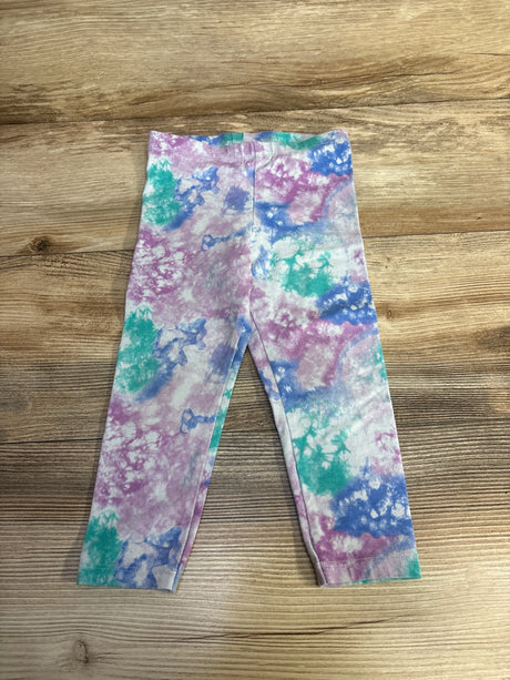 Cat & Jack Tie-Dye Leggings Blue sz 2T - Me n Mommy To Be