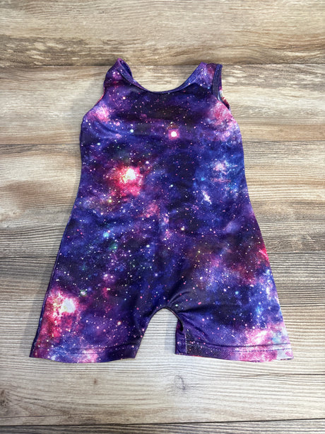 Galaxy Biketard Purple sz 4-5T - Me n Mommy To Be
