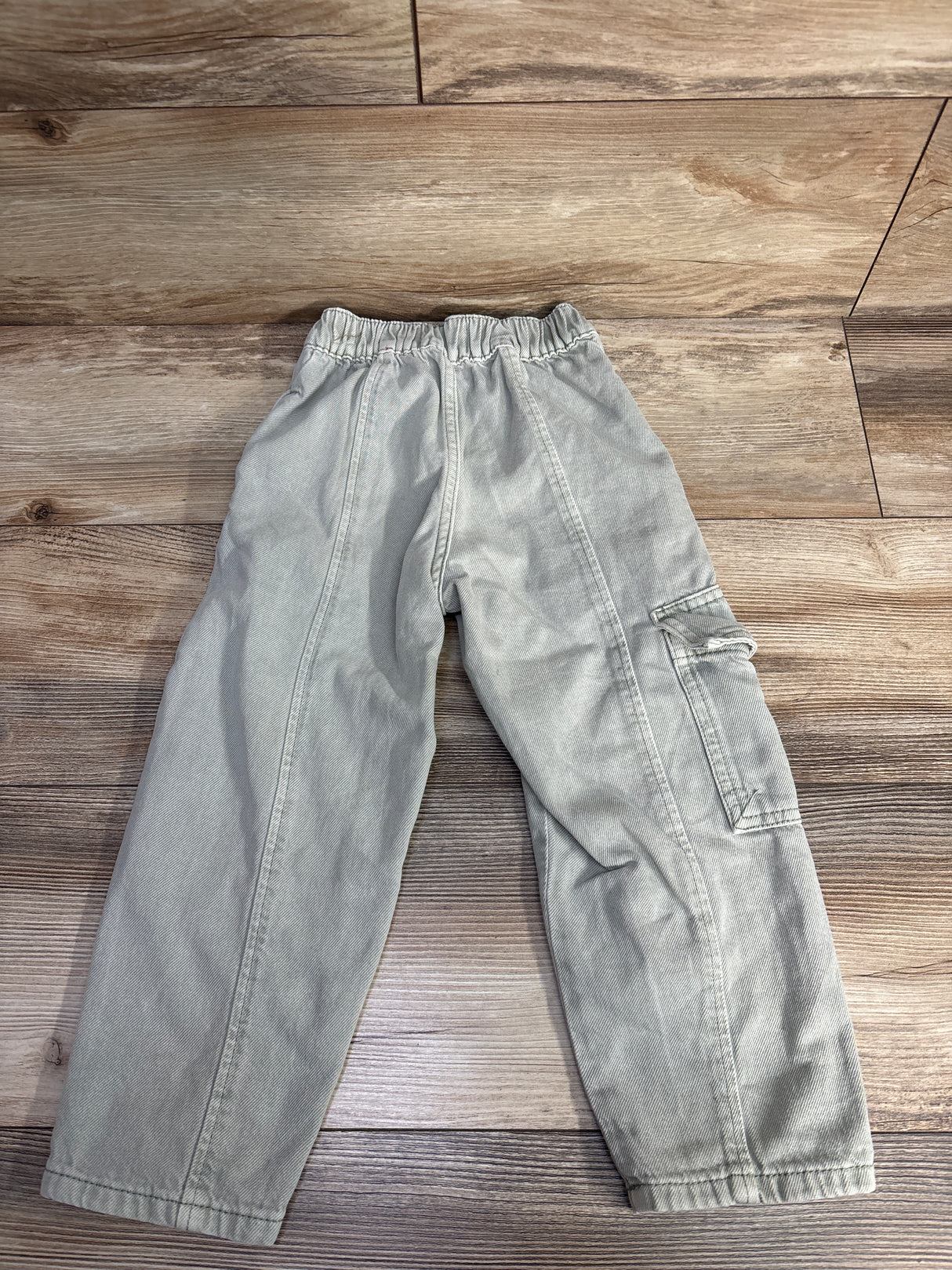 Cotton On Baby Denim Cargo Jeans Sage sz 4T