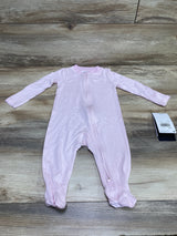 NEW Nike Striped Sleeper Pink sz 6m