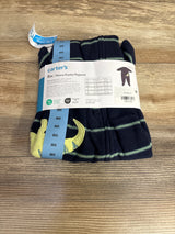 NEW Carter's Dinosaur Striped Blanket Sleeper Navy sz 9m
