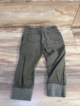 Cat & Jack Drawstring Joggers Green sz 2T