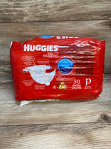 NEW Huggies Little Snugglers Diapers, 30ct Size Preemie