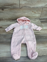 Baby Gap Hooded Coverall Pink sz 0-3m