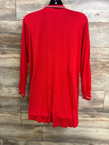 ASOS Design Super Soft Pajama Shirt Red sz Large