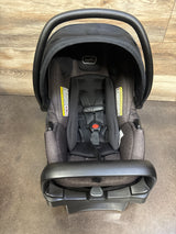 Evenflo Pivot Modular Travel System w/ LiteMax Infant Car Seat in Casual Gray