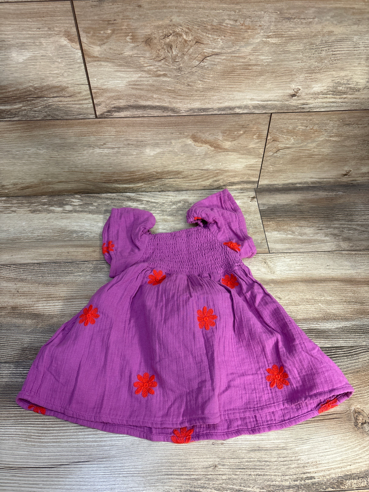 NWOT Cat & Jack 2pc Gauze Dress & Bloomers Set Purple sz 18m