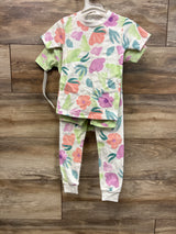 NEW Just One You 4pc Pajama Set Green/White sz 3T
