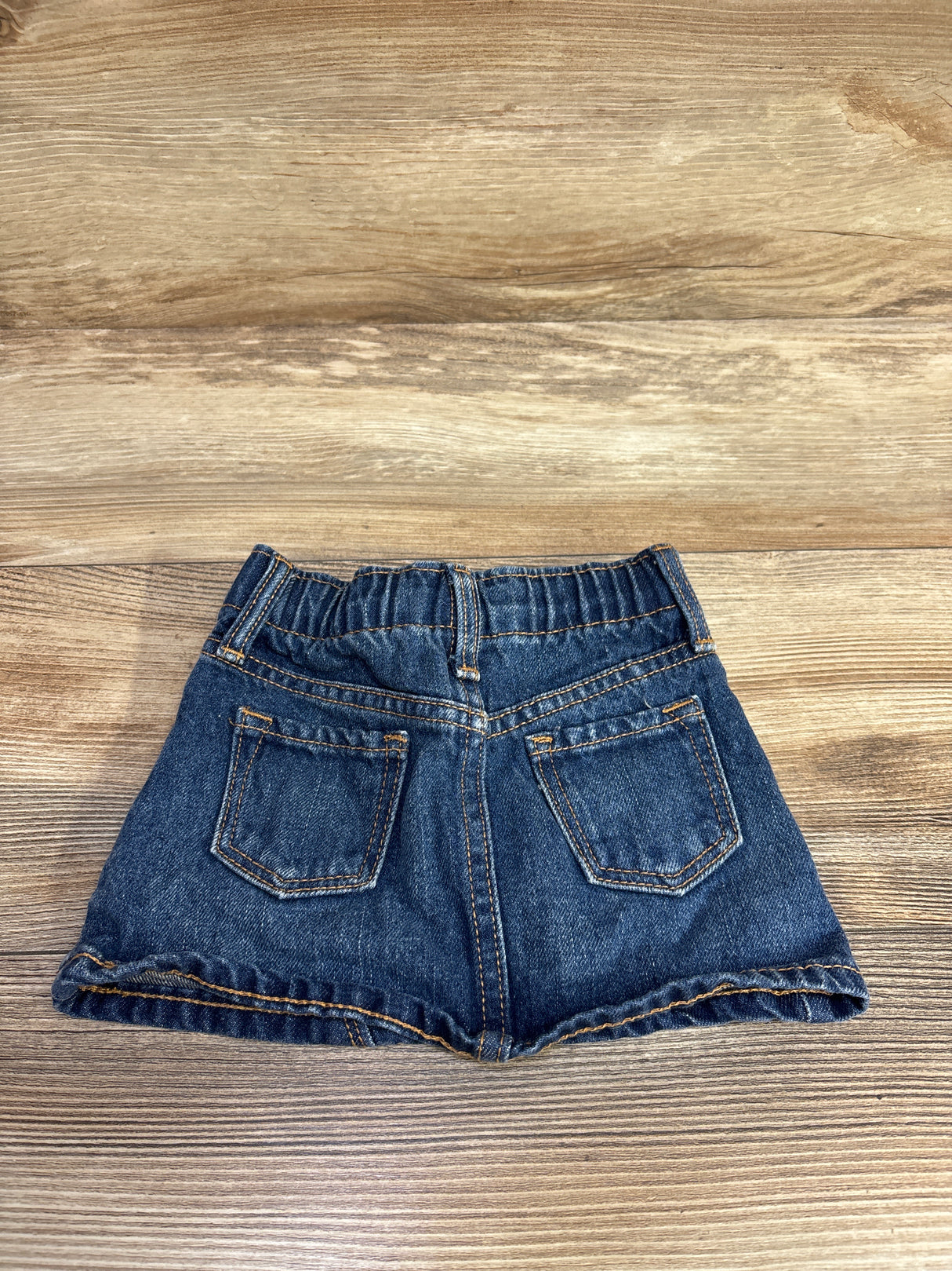 Old Navy Adjustable Waist Denim Skirt Blue sz 12-18m