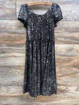 LuLaRoe x Dot Dot Smile Lucy Original Twirl Dress Black sz 5/6