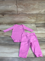Nike 2pc Bodysuit & Pants Set Pink sz 6m